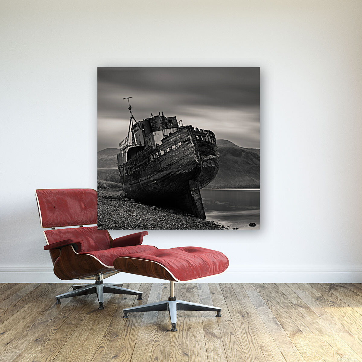 Old Boat of Caol Reproduction