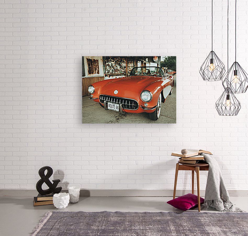 Route 66 Classic Corvette Reproduction