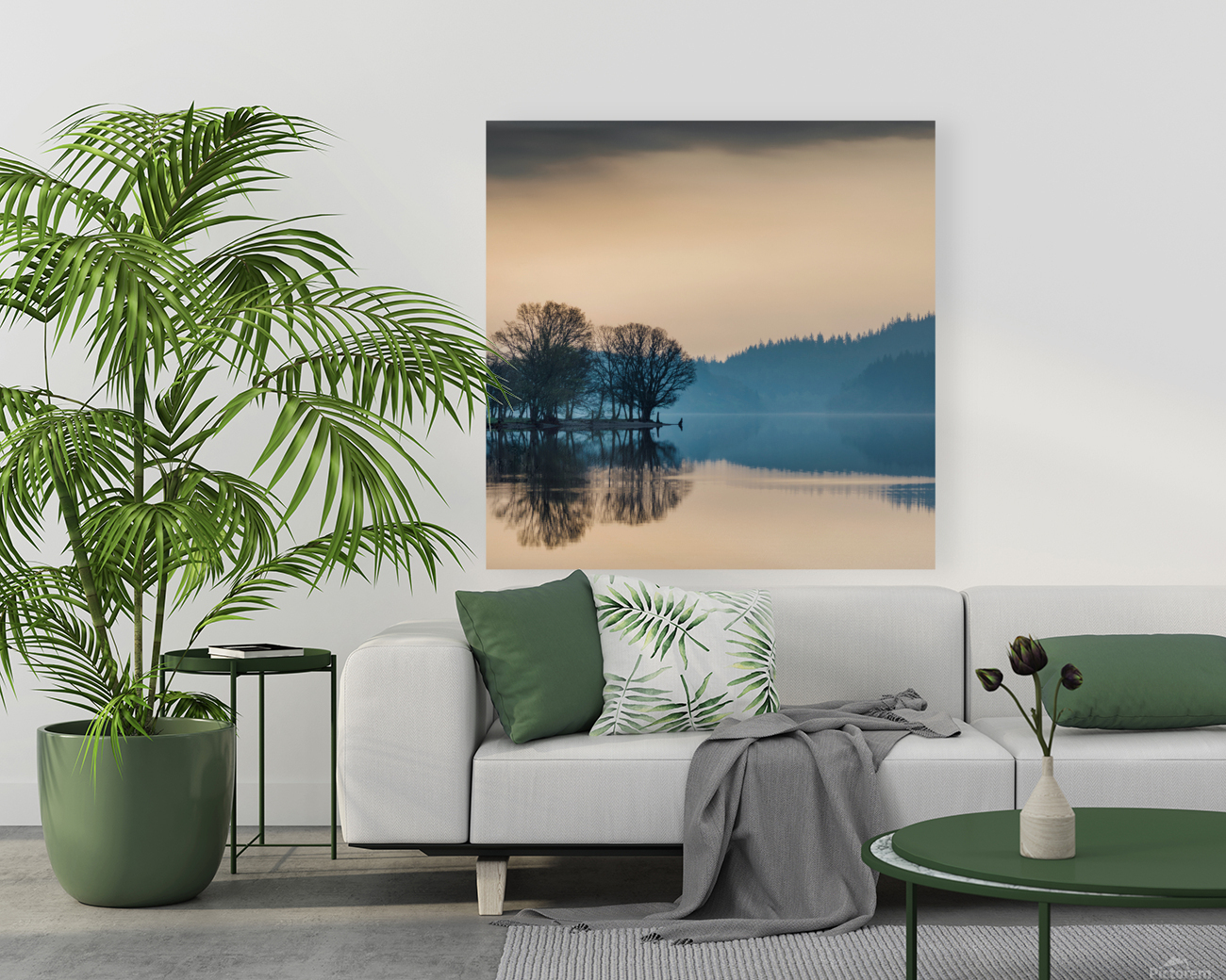 Loch Ard Reflection Reproduction