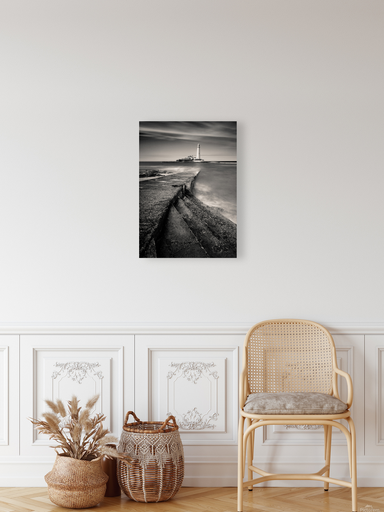 Path to St Marys Lighthouse Reproduction