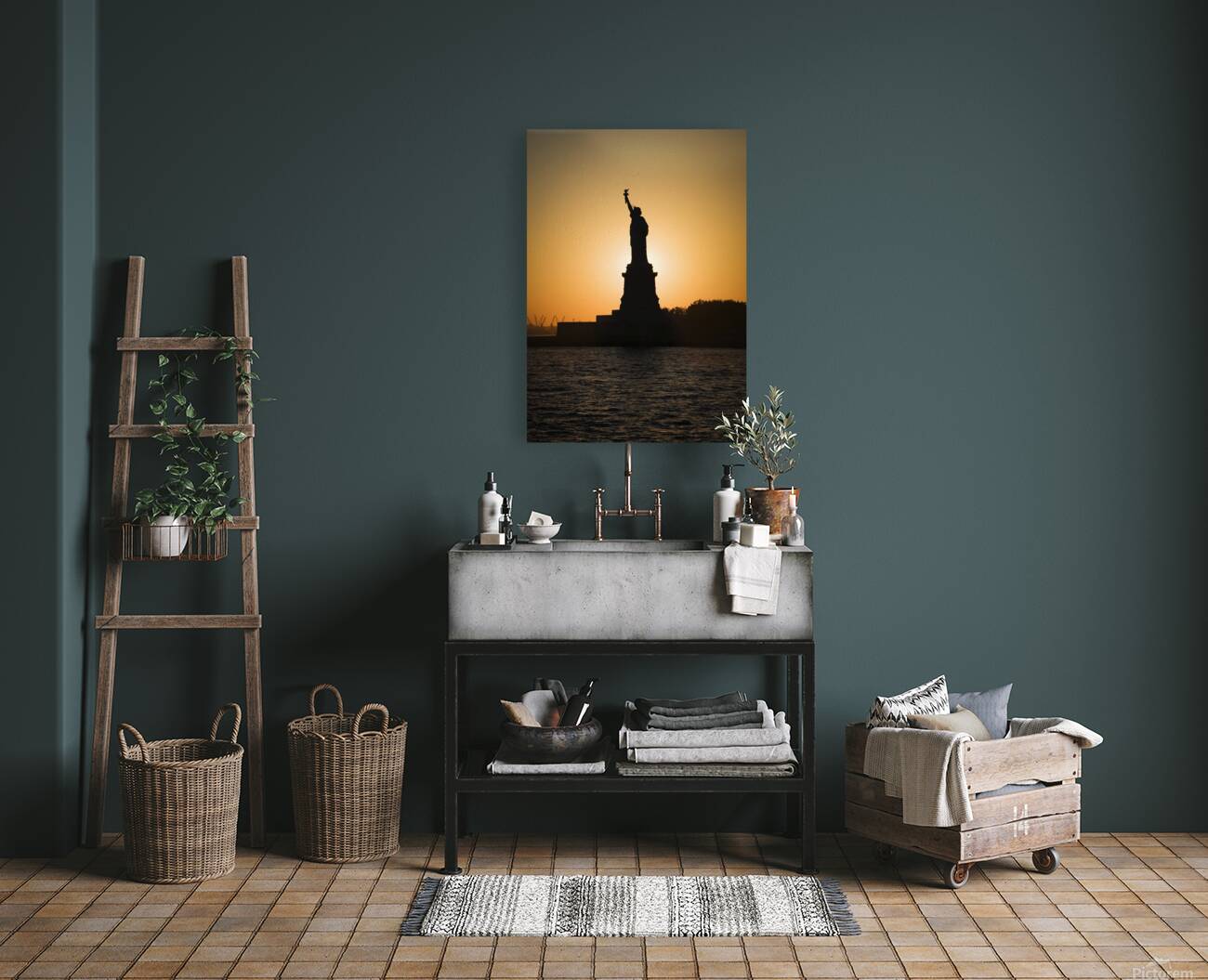 Liberty Sunset Reproduction