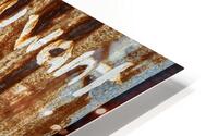 Turning Into Rust HD Metal print