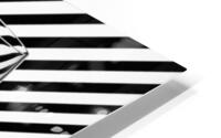Striped Glass HD Metal print
