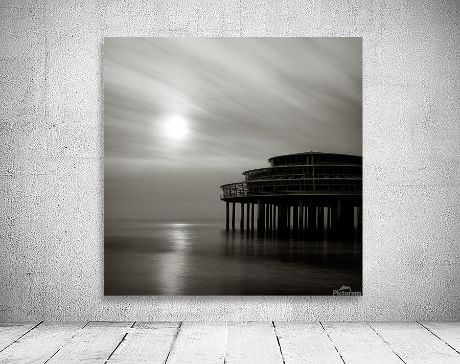 Pier Sunset Wall Preview
