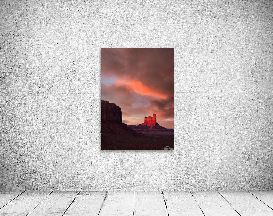 Sunset in Monument Valley Wall Preview