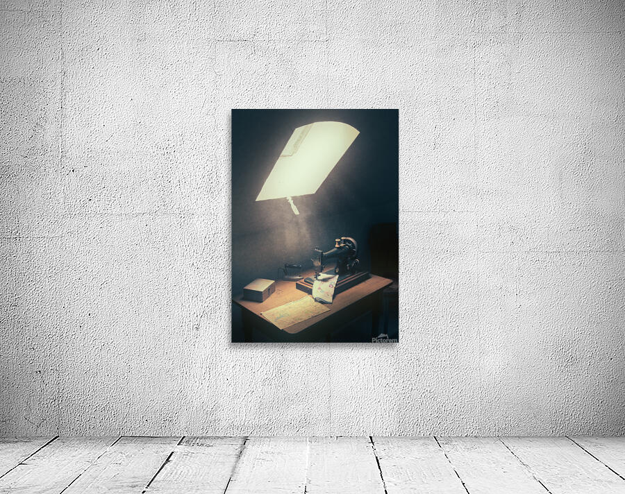 Old Sewing Machine Wall Preview