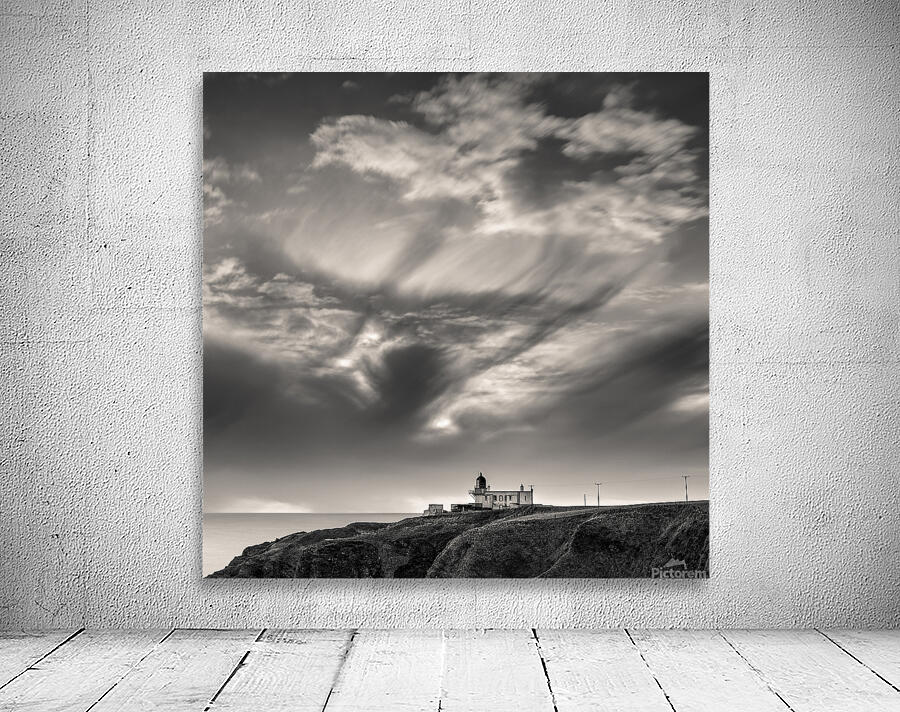 Clouds Over Tod Head Lighthouse Wall Preview