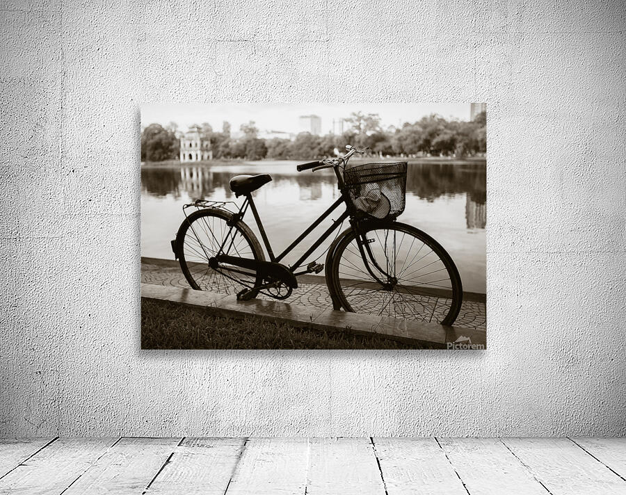 Bicycle by Hoan Kiem Lake Wall Preview