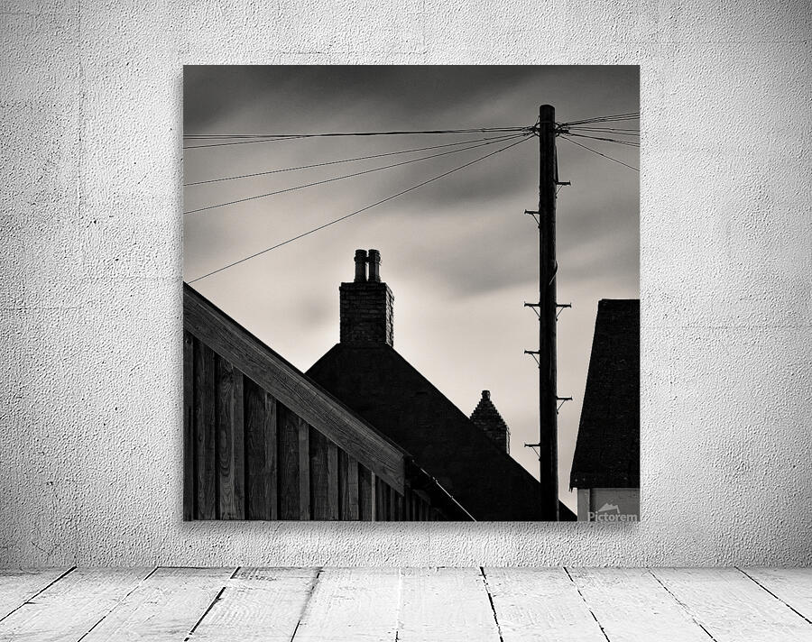 Footdee Rooftops at Dusk Wall Preview