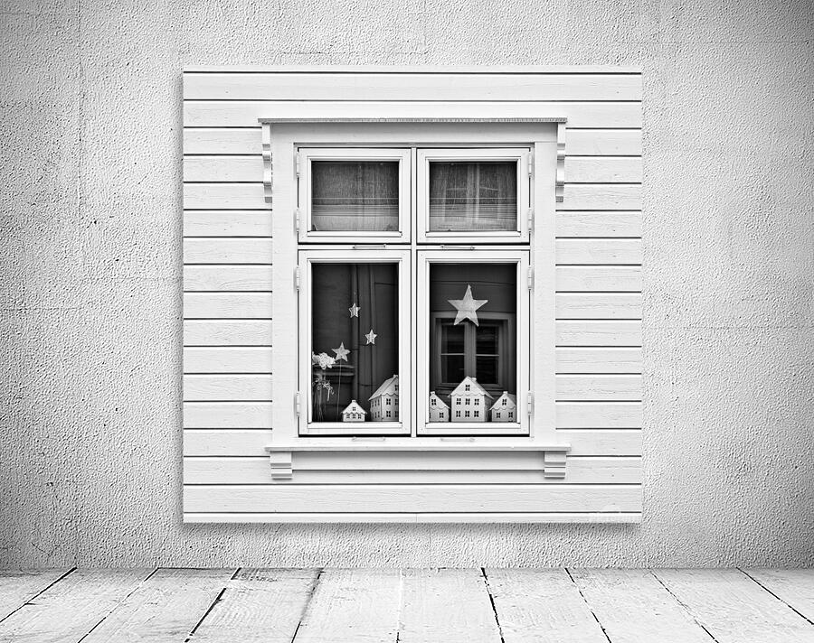 Houses and Windows Wall Preview