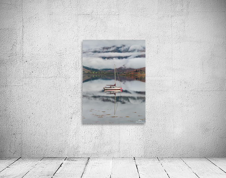 Moored on Loch Duich Wall Preview