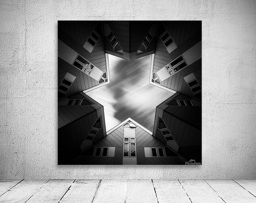 Cubic Star Wall Preview