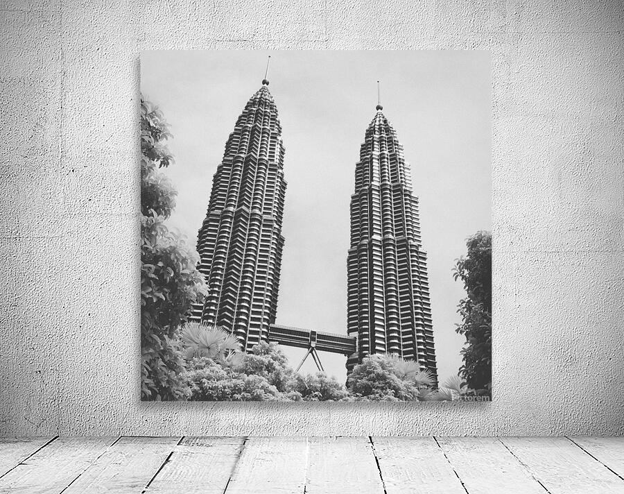 Petronas Towers Infrared Wall Preview
