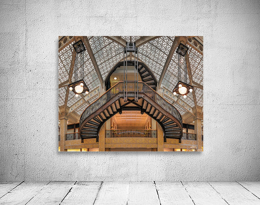 Light Court Grand Staircase Wall Preview