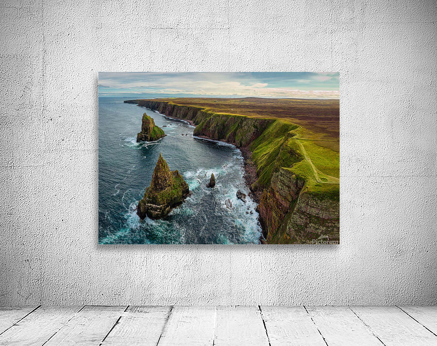 Duncansby Head Coastline and Stacks Wall Preview