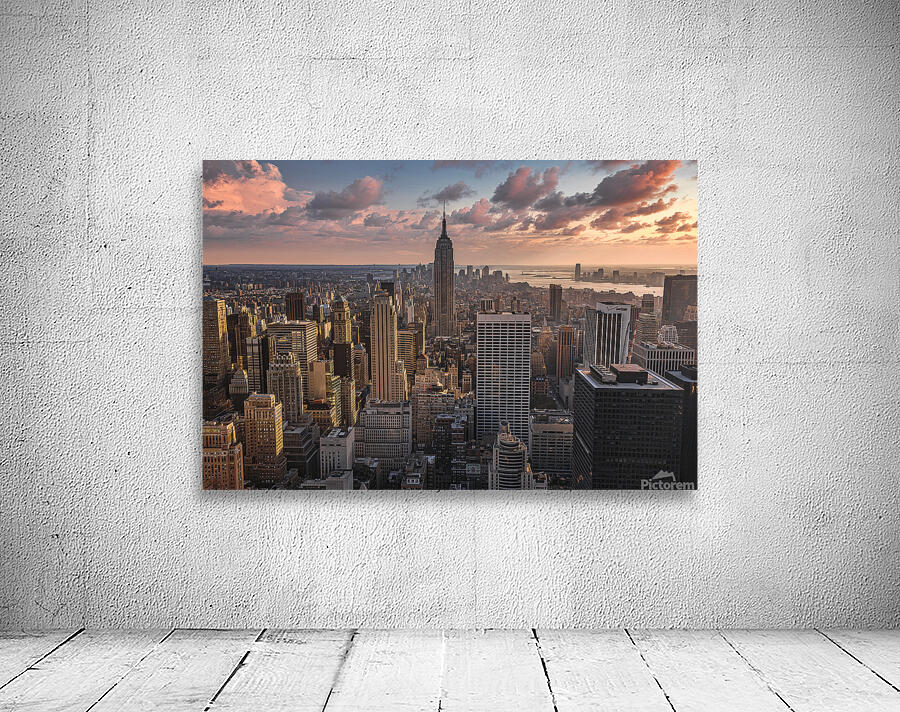 New York Sunset Wall Preview