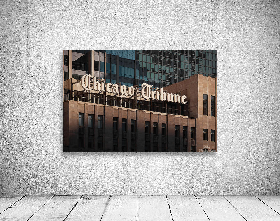Chicago Tribune Sign Wall Preview