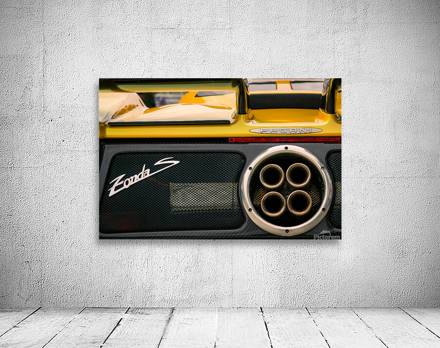 Pagani Zonda S Rear Wall Preview