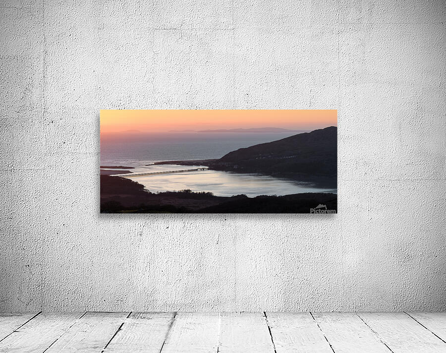 Barmouth Bridge at Sunset Wall Preview