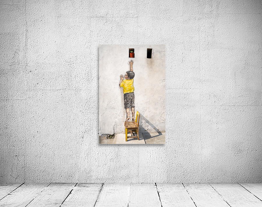 Boy on Chair Wall Preview