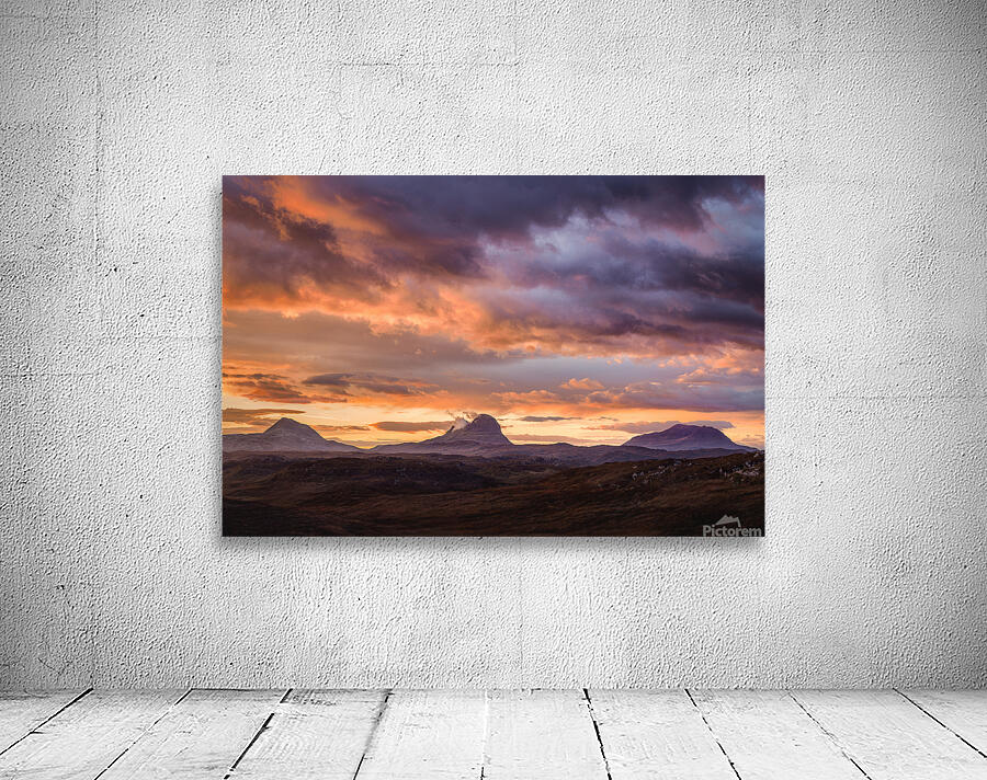 Lochinver Sunrise Wall Preview