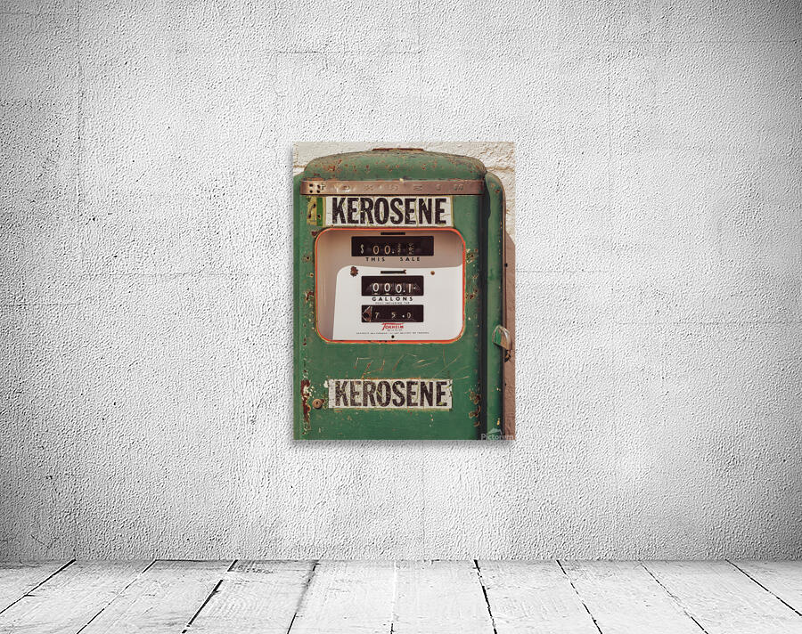 Vintage Kerosene Pump Wall Preview