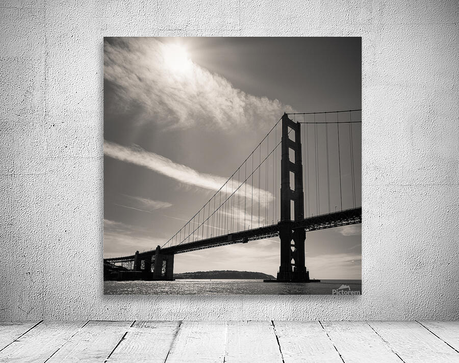 Golden Gate Silhouette Wall Preview