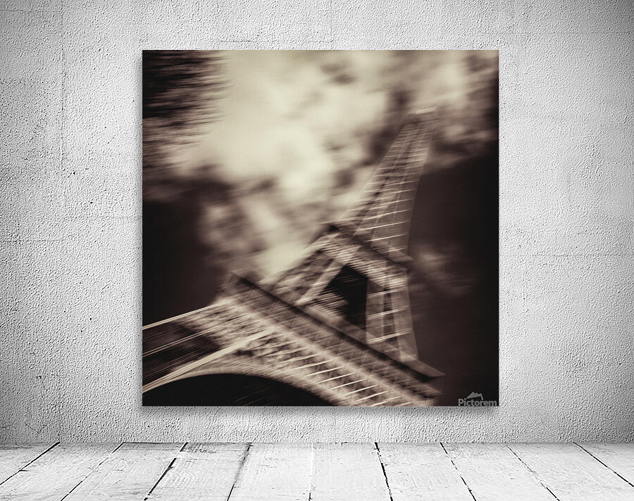 Eiffel Tower in Motion Wall Preview