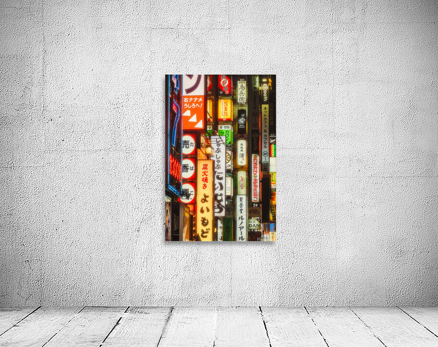 Shinjuku Signs Wall Preview