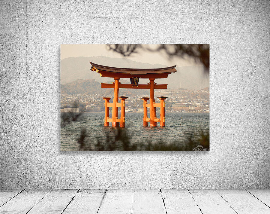 Great Torii at Miyajima Wall Preview