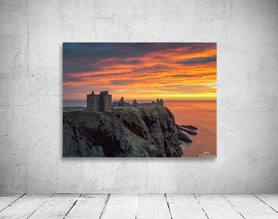 Fire Over Dunnottar Wall Preview