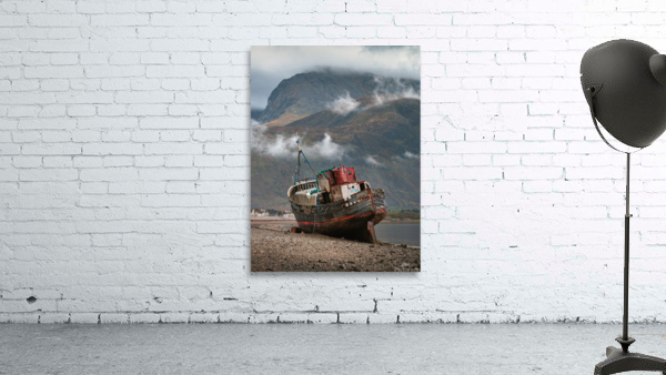 Corpach Shipwreck Wall Preview