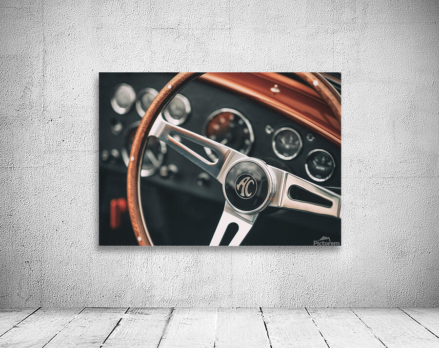 AC Cobra Steering Wheel Wall Preview
