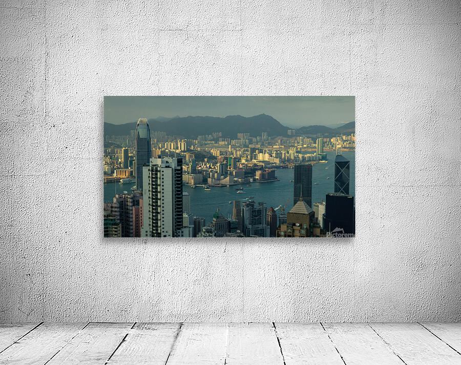 Last Light in Hong Kong Wall Preview