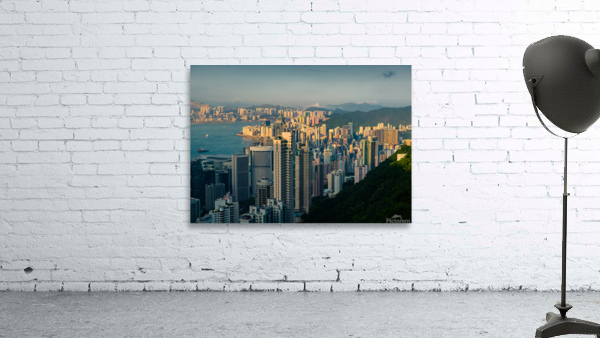 Hong Kong Cityscape Wall Preview