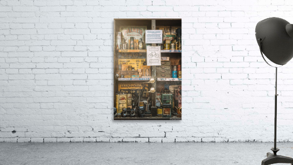 Vintage Garage Workshop Wall Preview