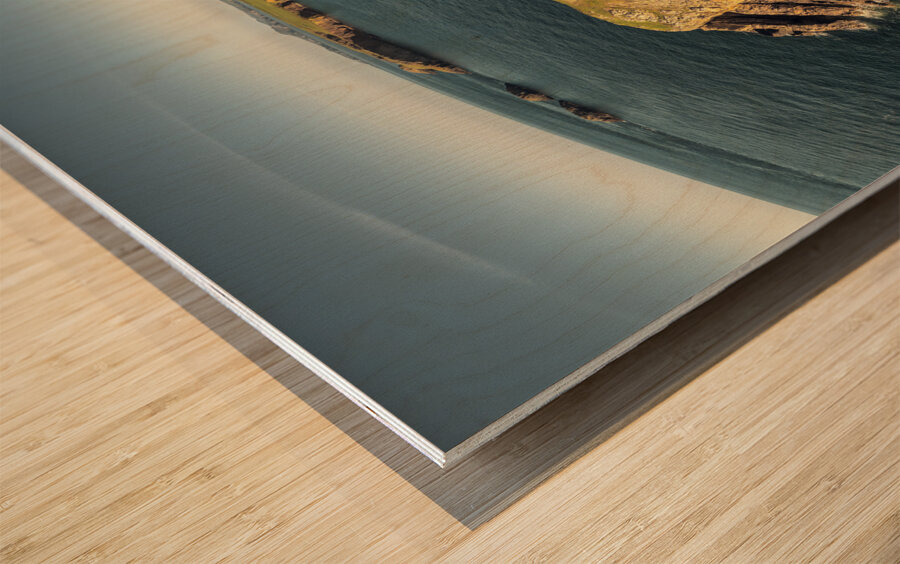 Abereiddi Tower Wood print