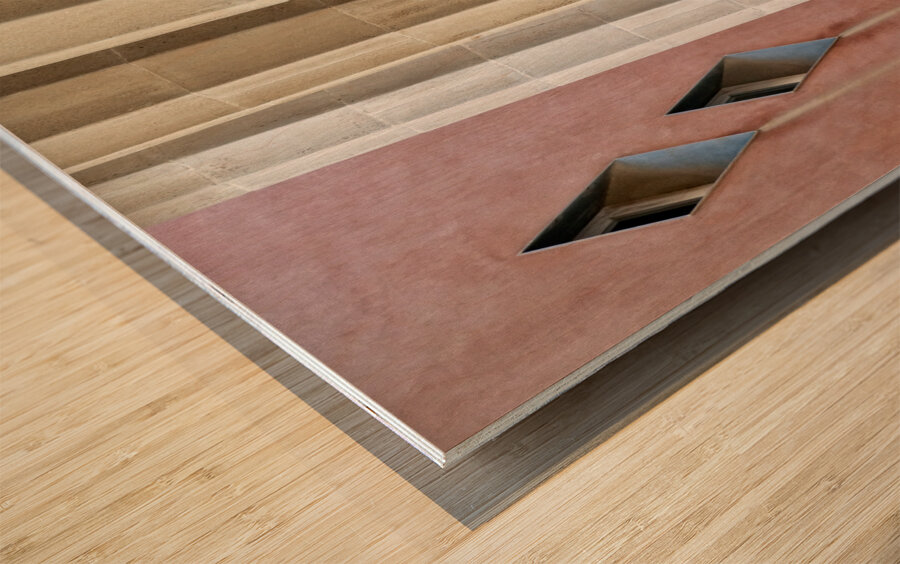 Park Guell Pillars Impression sur bois