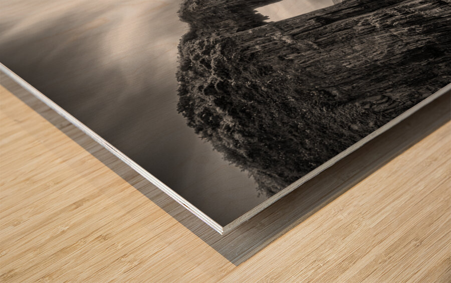 Church Door Cove Wood print