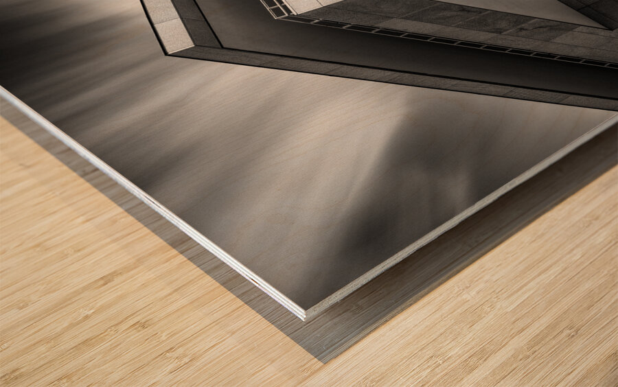 Escheresque Wood print