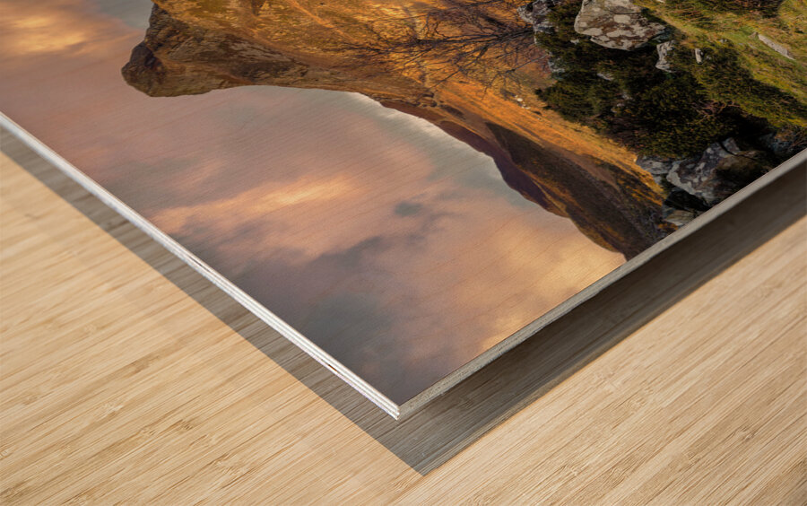 Cregennen Boat House Impression sur bois