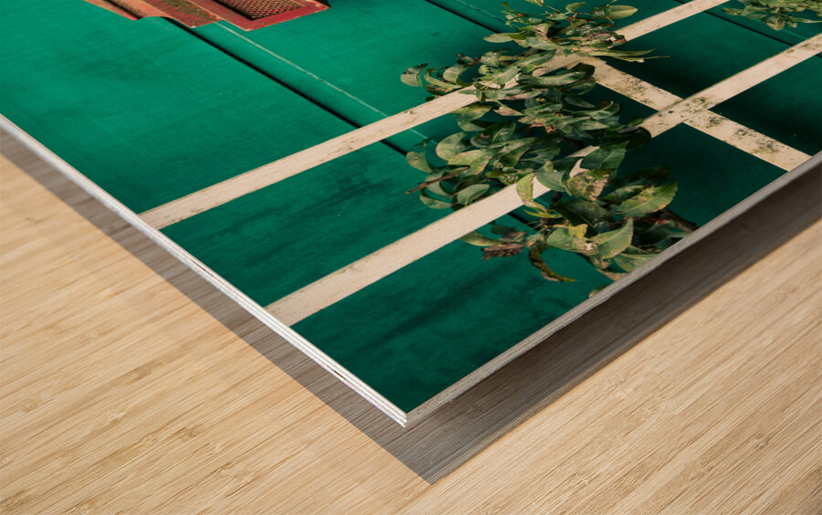 Old Dutch Postbox Impression sur bois