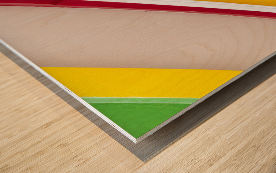 Maltese Luzzu Bow Impression sur bois