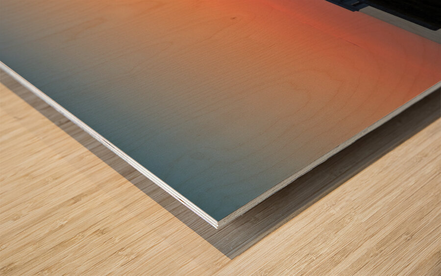 Strumble Head Sunset Panorama Impression sur bois