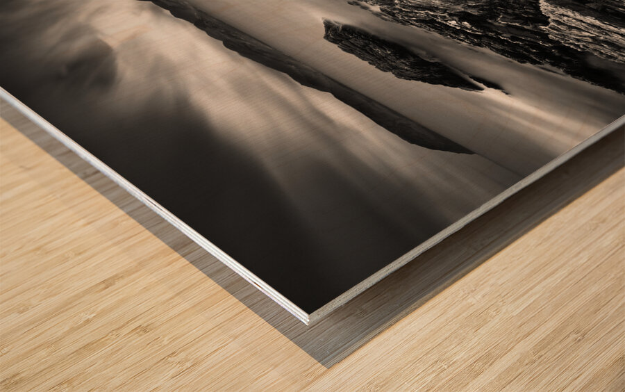 Arran View Wood print