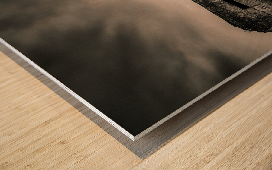 Teesside Steelworks II Wood print