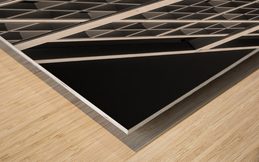 Urban Blocks Impression sur bois