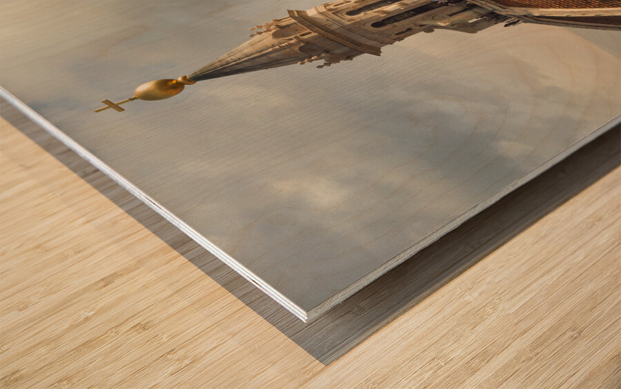 Santa Maria del Fiore Dome Wood print