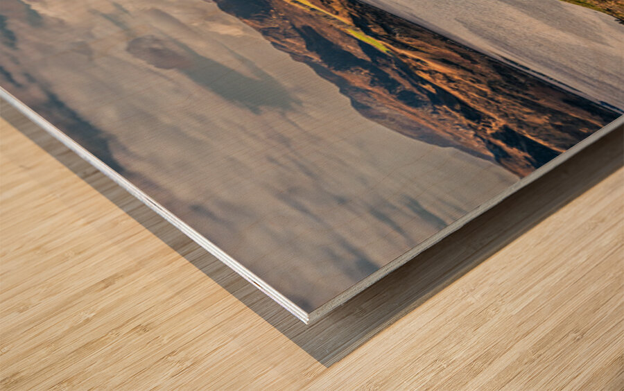 Loch Eriboll Panorama Wood print