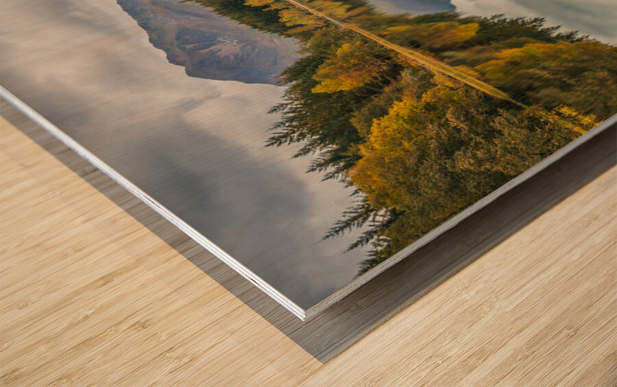 Glencoe Lochan Wood print